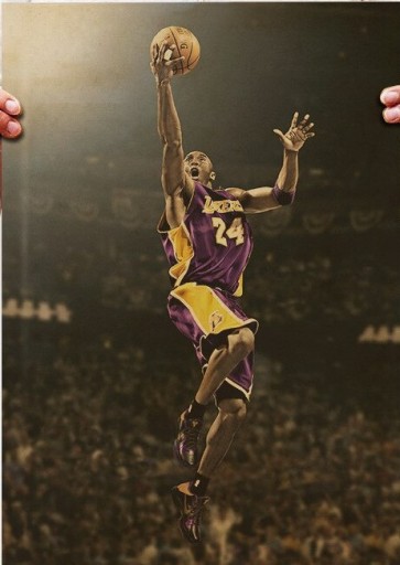 Zdjęcie oferty: Wyprzedaż! Kobe Bryant Lakers 50,5 x 35,5cm