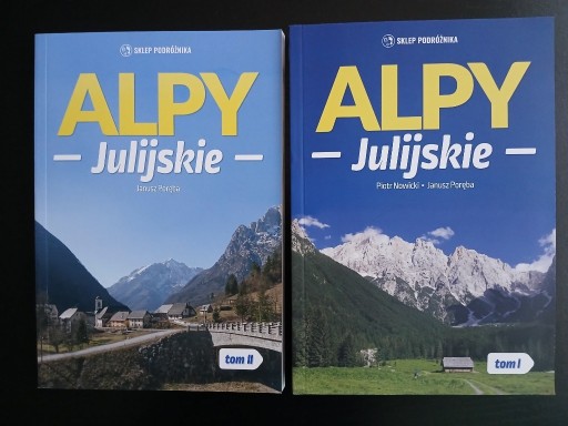 Zdjęcie oferty: Alpy Julijskie przewodnik - Tomi I i II (komplet)
