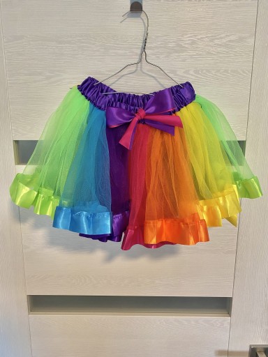Zdjęcie oferty: Kolorowa spódniczka tiulowa 