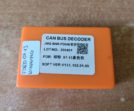 Zdjęcie oferty: CanBus decoder Ford  do radia Android 