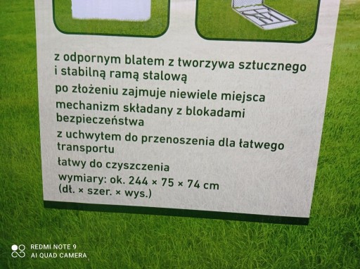 Zdjęcie oferty: Stół skladany