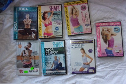 Zdjęcie oferty: dvd ćwiczenia joga shape electra płyty