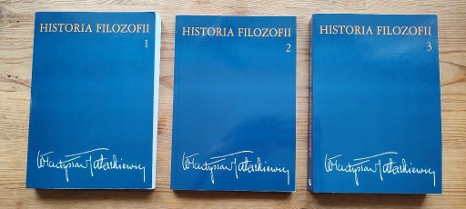 Zdjęcie oferty: Historia filozofii Tom 1-3 Władysław Tatarkiewicz
