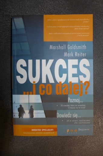 Zdjęcie oferty: Sukces... i co dalej? Mark Reiter, Marshall Goldsm