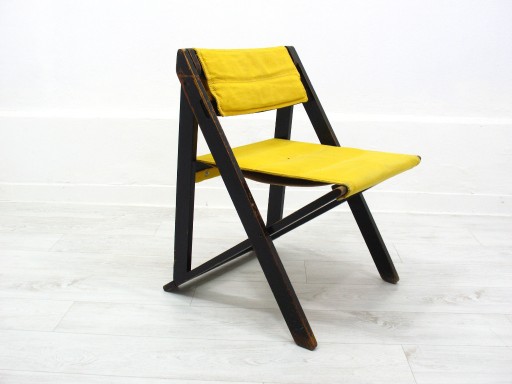 Zdjęcie oferty: Składane krzesło, lata 70. 