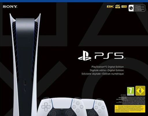 Zdjęcie oferty: konsola Sony PlayStation 5 PS5 dwa kontrolery
