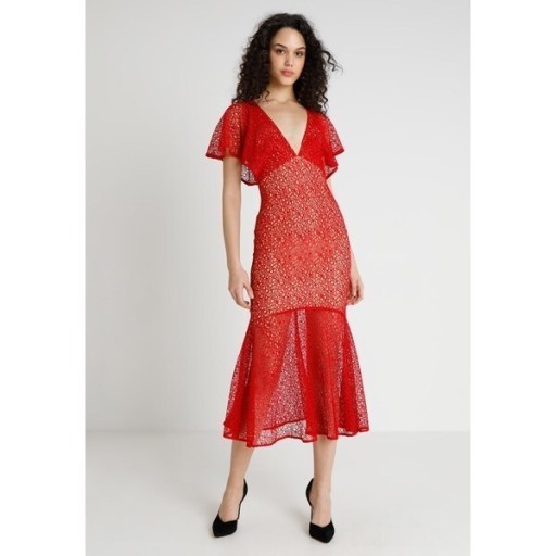 Zdjęcie oferty: Blogerska sukienka Forever Unique czerwona r. 36