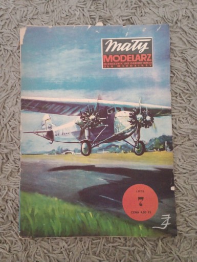 Zdjęcie oferty: Fokker-Mały Modelarz 7/78