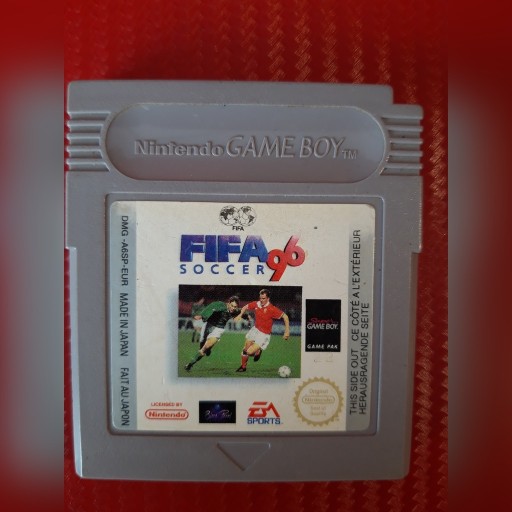 Zdjęcie oferty: Gra Nintendo Game Boy FIFA 96 Soccer-Unikat