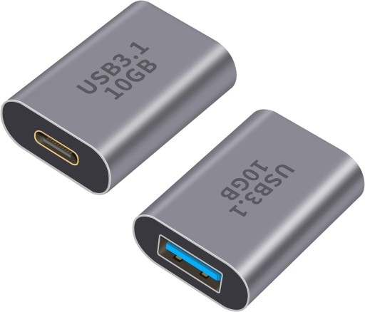 Zdjęcie oferty: 2X Adapter USB C żeński na USB żeński 3.1