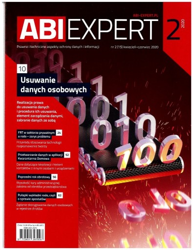 Zdjęcie oferty: ABI EXPERT Nr 2 (15) kwiecień- czerwiec 2020