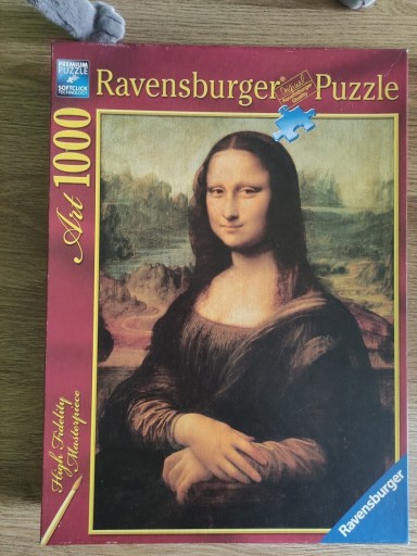 Zdjęcie oferty: Puzzle 1000 - Ravensburger - Mona Lisa