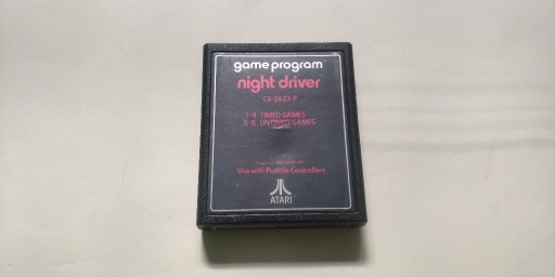 Zdjęcie oferty: Night Driver gra na konsolę ATARI 2600