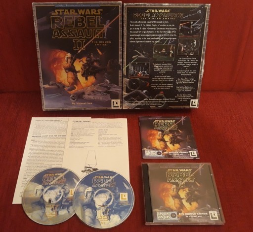 Zdjęcie oferty: Star Wars: Rebel Assault II - gra PC BIG BOX ANG