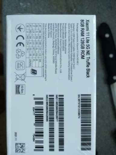 Zdjęcie oferty: Xiaomi Mi 11 Lite 6 GB / 128 GB  org.zapakowany