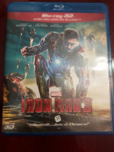 Zdjęcie oferty: Filmy, Iron Man 3, 3D/2D Blu-ray, bez Pl