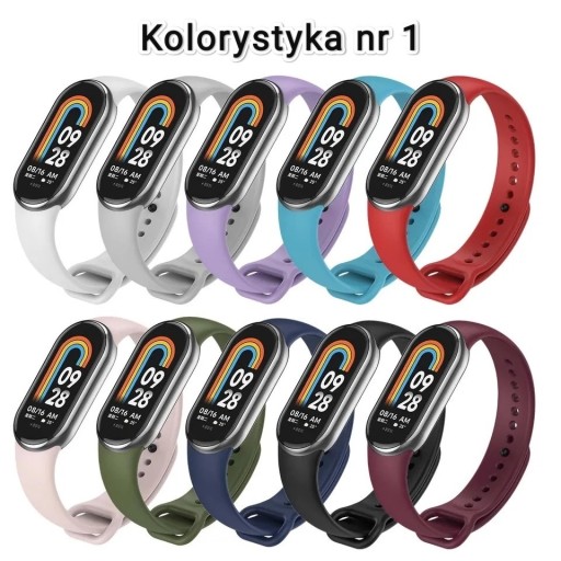 Zdjęcie oferty: Zestaw 10 opasek Xiaomi Mi Band 8