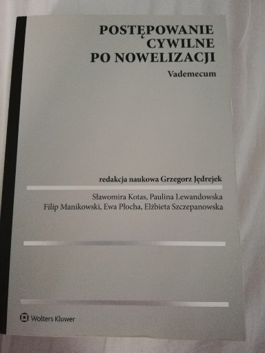 Zdjęcie oferty: Postępowanie cywilne po nowelizacji. Vademecum