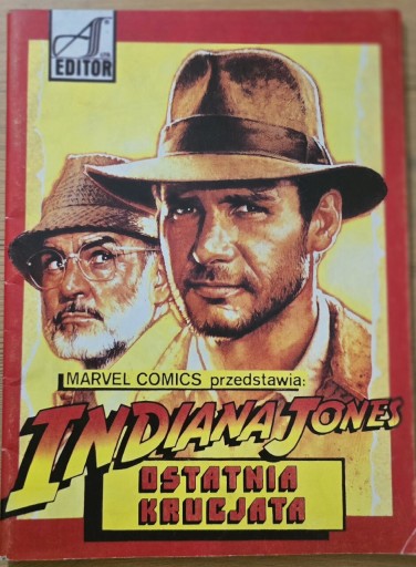 Zdjęcie oferty: Indiana Jones Ostatnia Krucjata As Editor Marvel