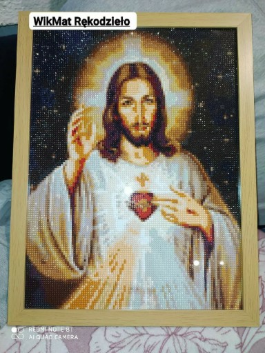 Zdjęcie oferty: Obraz "Pan Jezus" Diamond Painting