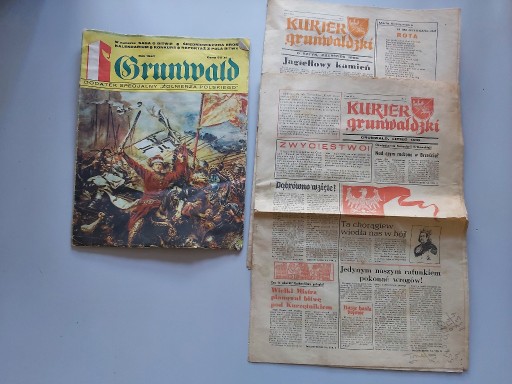 Zdjęcie oferty: Bitwa pod Grunwaldem - specjalne numery czasopism