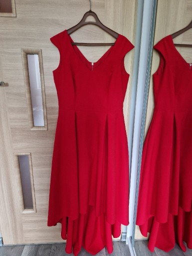 Zdjęcie oferty: Długa czerwona sukienka 