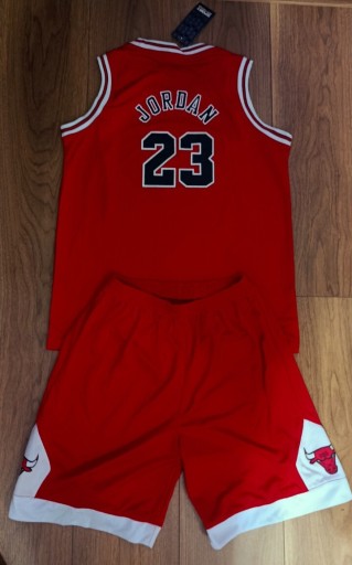 Zdjęcie oferty: Strój NBA dla dzieci do koszykówki Michael Jordan, Chicago Bulls