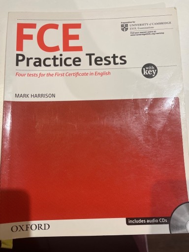 Zdjęcie oferty: FCE Practice Tests