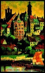 Zdjęcie oferty: Plakat Stefan Norblin Polska Warszawa 1926 rok