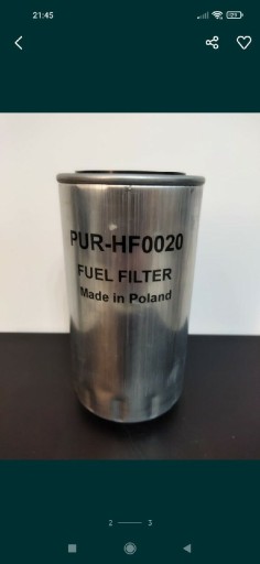 Zdjęcie oferty: Filtr paliwa PURRO PUR - HF 0020