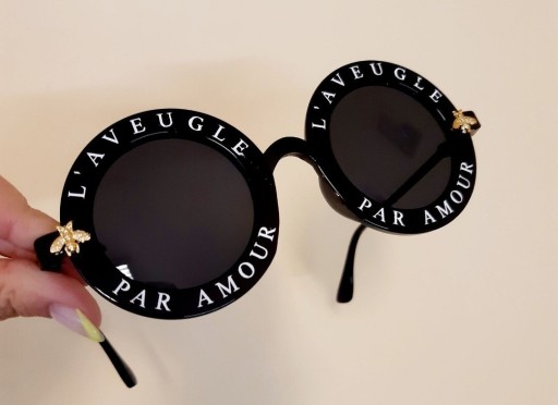 Zdjęcie oferty: Bloggerskie okragłe okulary przeciwsłoneczne