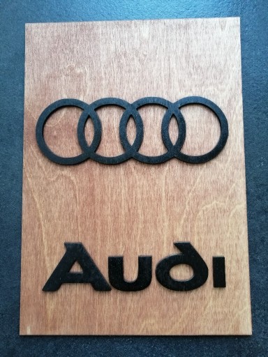 Zdjęcie oferty: Audi logo 3D A4 