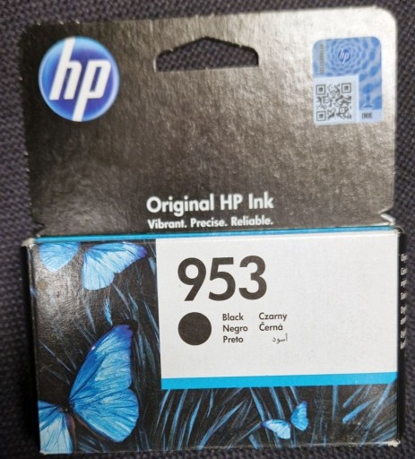 Zdjęcie oferty: Tusz org. HP 953 Black L0S58AE 8720 8725 8730 8740