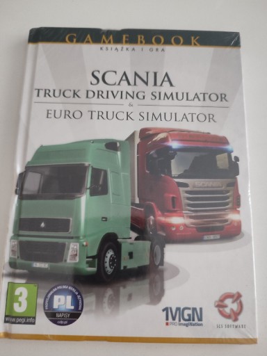 Zdjęcie oferty: Seria Gamebok Scania truck driving  nowa w foli