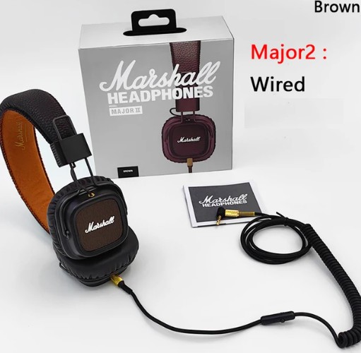 Zdjęcie oferty: Nowe słuchawki Marshall Major II przewodowe.