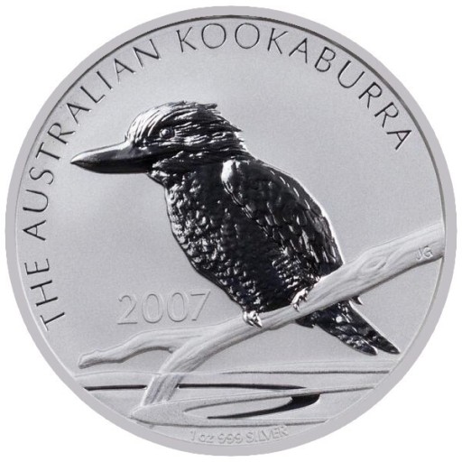 Zdjęcie oferty: Kookaburra 2007 moneta srebrna Ag 9999 1 oz
