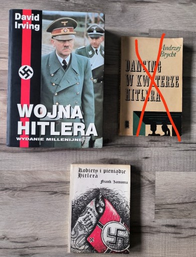 Zdjęcie oferty: Książki o Hitlerze zestaw