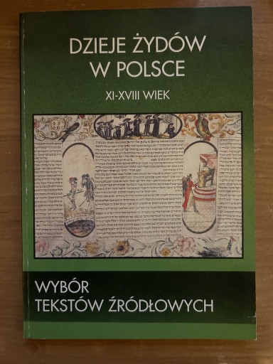 Zdjęcie oferty: DZIEJE ŻYDÓW W POLSCE - XI - XVIII WIEK 