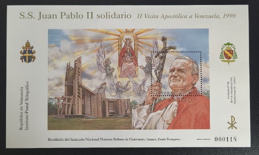 Zdjęcie oferty: Jan Paweł II - VENEZUELA