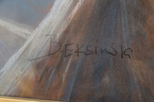 Zdjęcie oferty: Beksiński - Pastel na Kartonie za Szkłem 
