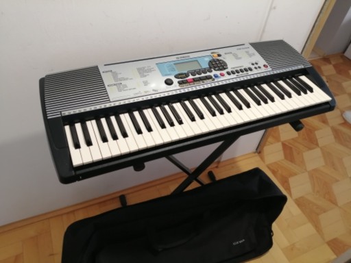 Zdjęcie oferty: YAMAHA stojak, pokrowiec MIDI dynamiczna klawiatur