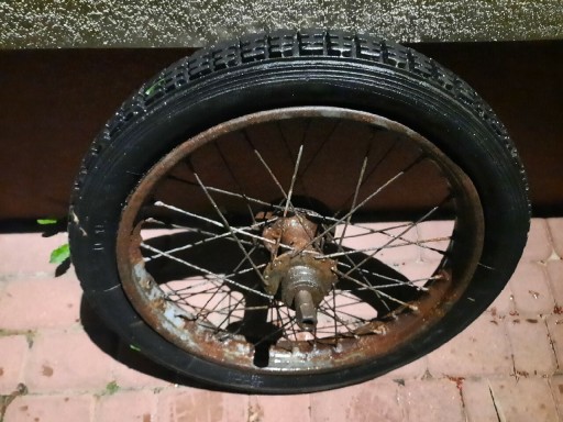 Zdjęcie oferty: Koła do motoru klasyk 2 szt. motor mz wsk jawa