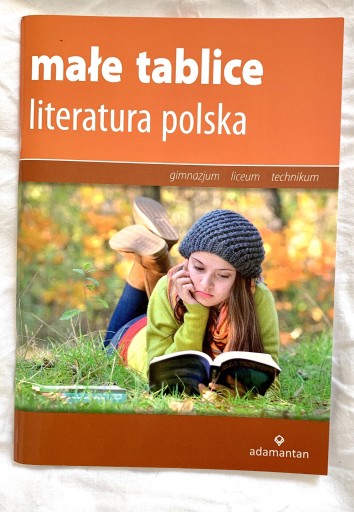 Zdjęcie oferty: Małe Tablice LITERATURA POLSKA wyd. adamantan