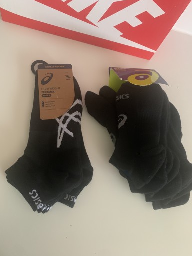 Zdjęcie oferty: Skarpety sportowe asics profi 35-38 3 pary