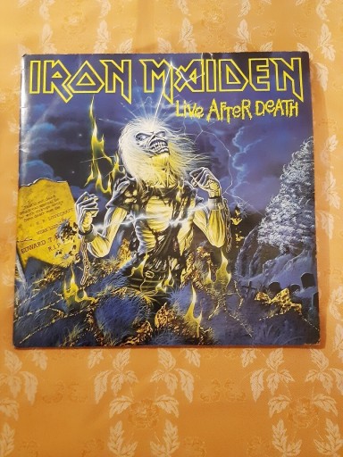 Zdjęcie oferty: Iron Maiden  Live After Death 2 Lp 1985r. Tompress