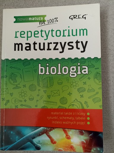 Zdjęcie oferty: Repetytorium maturzysty biologia Greg