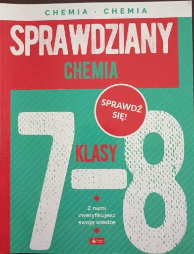 Zdjęcie oferty: Sprawdziany chemia klasa 7 i 8 