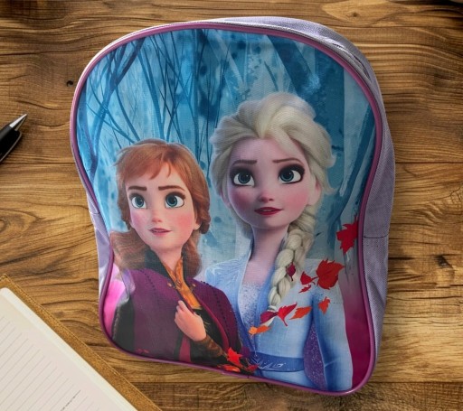 Zdjęcie oferty: Licencyjny jednokomorowy plecak do przedszkola Frozen Kraina Lodu 