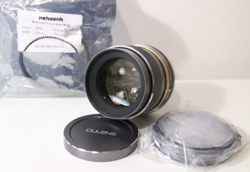 Zdjęcie oferty: Obiektyw DULENS Canon EF Dulens 85mm 2.0 Fuji GFX