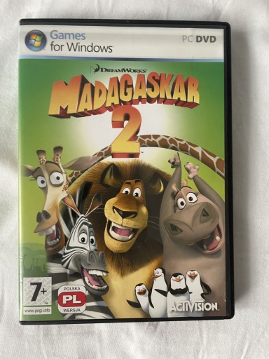 Zdjęcie oferty: Madagaskar 2 PC DVD